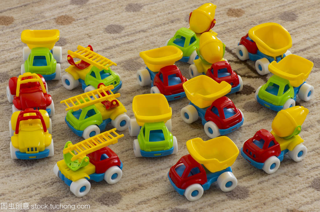 孩子们的玩具汽车